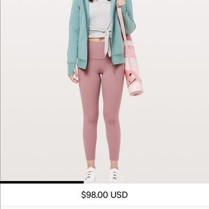 Brand new align Leggings 7/8 length